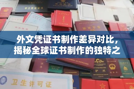 泸溪外文凭证书制作差异对比，揭秘全球证书制作的独特之处
