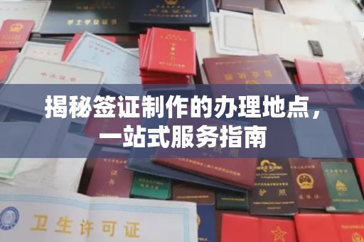泸溪揭秘签证制作的办理地点，一站式服务指南