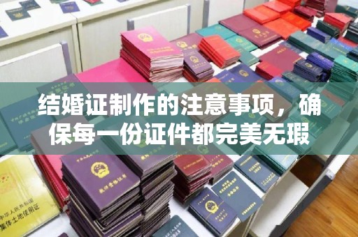 泸溪结婚证制作的注意事项，确保每一份证件都完美无瑕