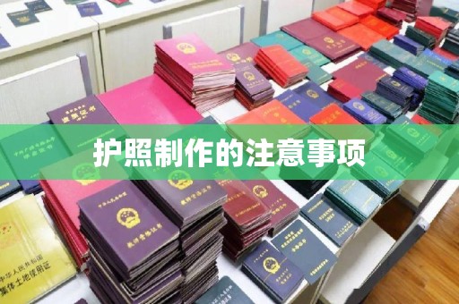 泸溪护照制作的注意事项