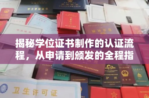 泸溪揭秘学位证书制作的认证流程，从申请到颁发的全程指南
