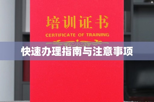 泸溪快速办理指南与注意事项
